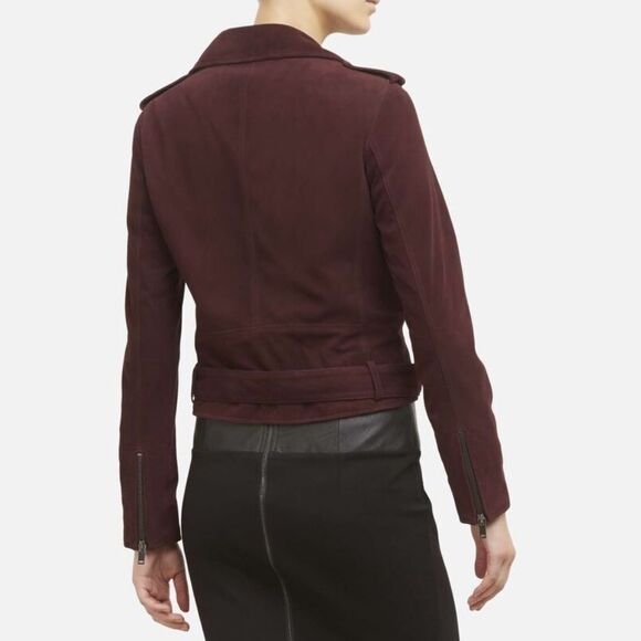 Kenneth Cole New York Suede moto jacket - Picture 4 of 4